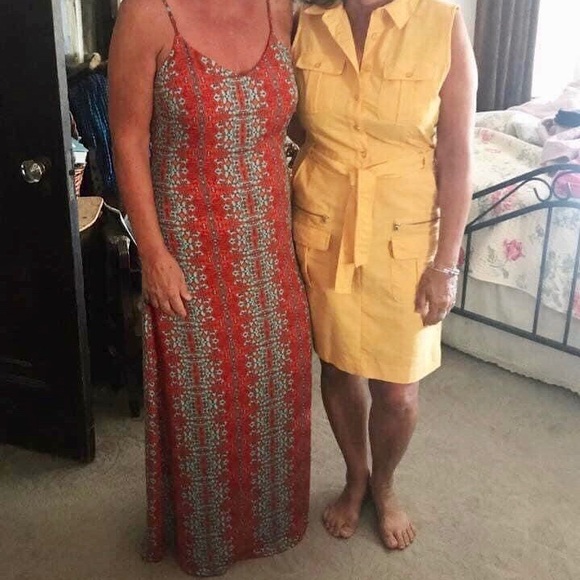 Catherine Malandrino Boho Print Maxi Dress - Picture 2 of 8